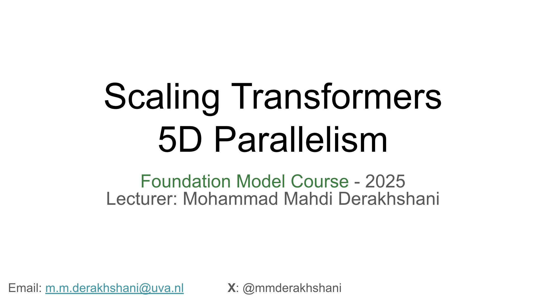 Tutorial slide
